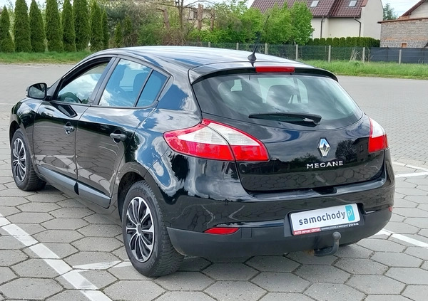 Renault Megane cena 22800 przebieg: 183000, rok produkcji 2011 z Kłodawa małe 497